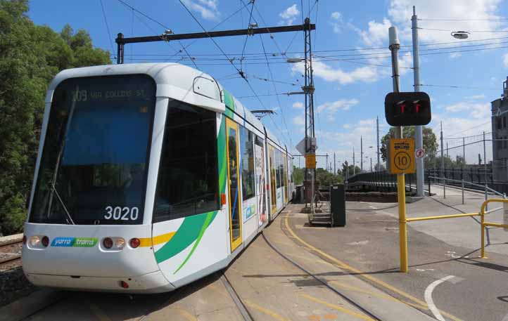 Yarra Trams Citadis C class 3020